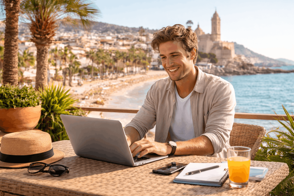Werkende Nederlander in Spanje